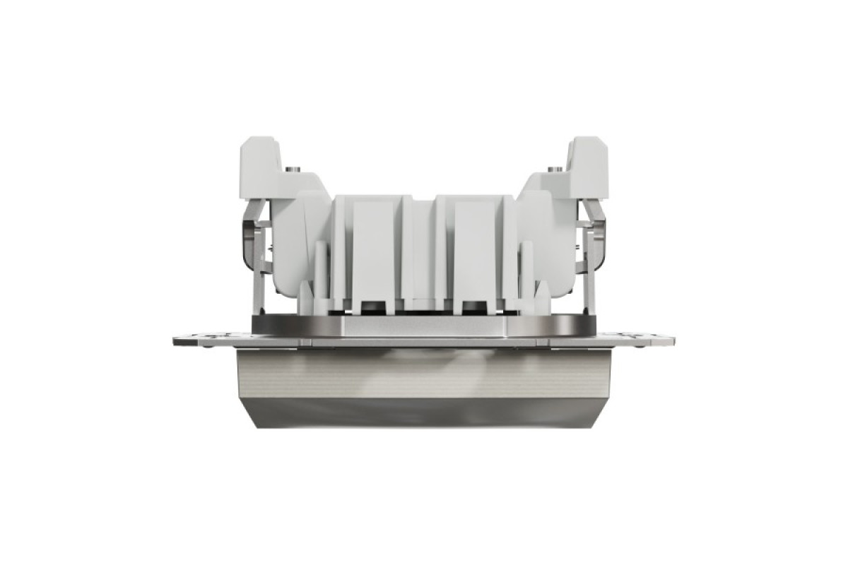 Кнопковий вимикач, Самозажимний, Asfora Бронза (EPH0700169)