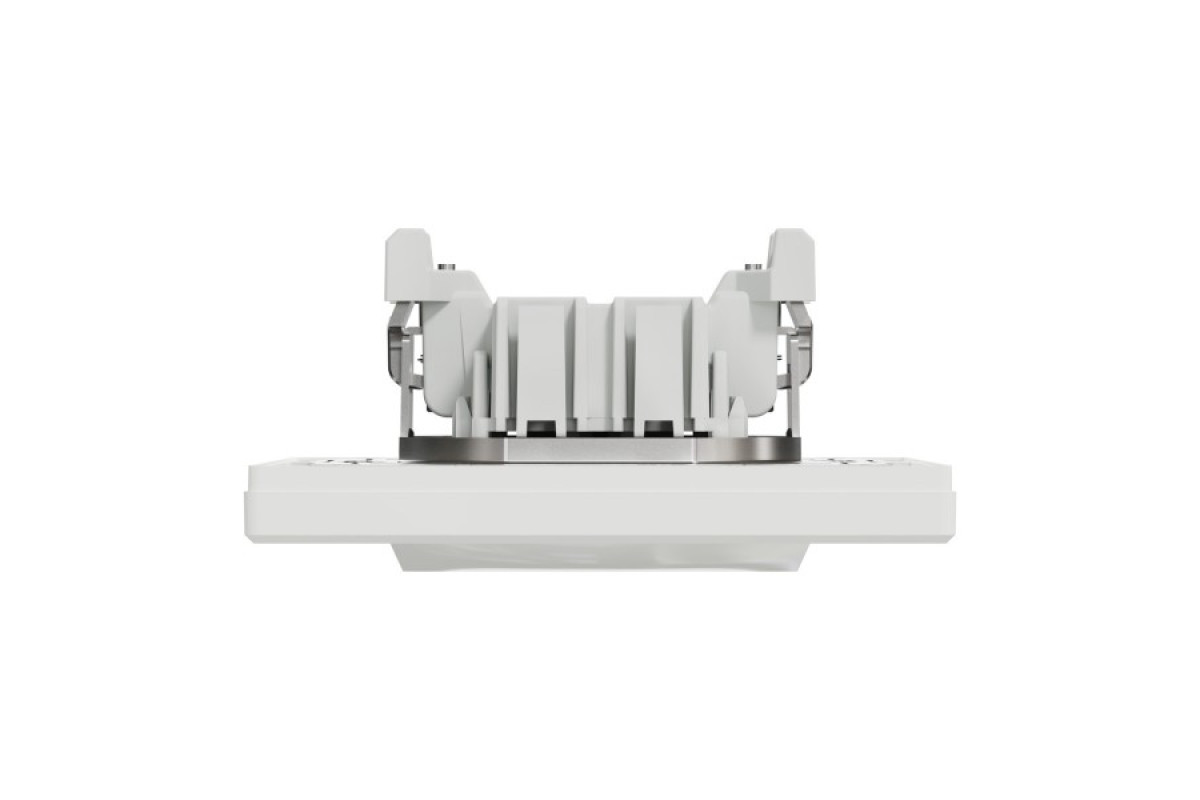 Кнопковий вимикач, Самозажимний, Білий Asfora (EPH0700121)