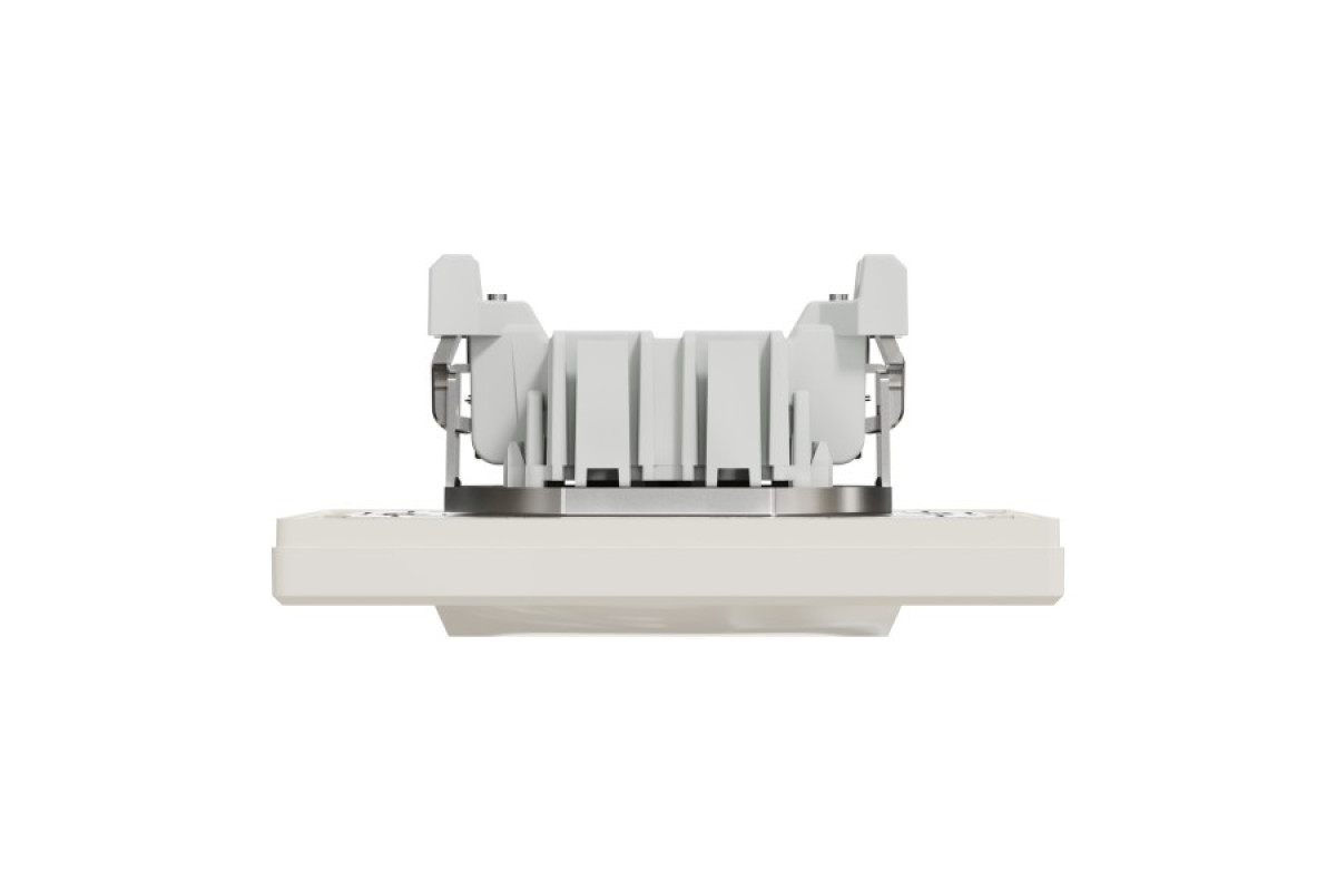 Кнопковий вимикач, Самозажимний, Крем Asfora (EPH0700123)