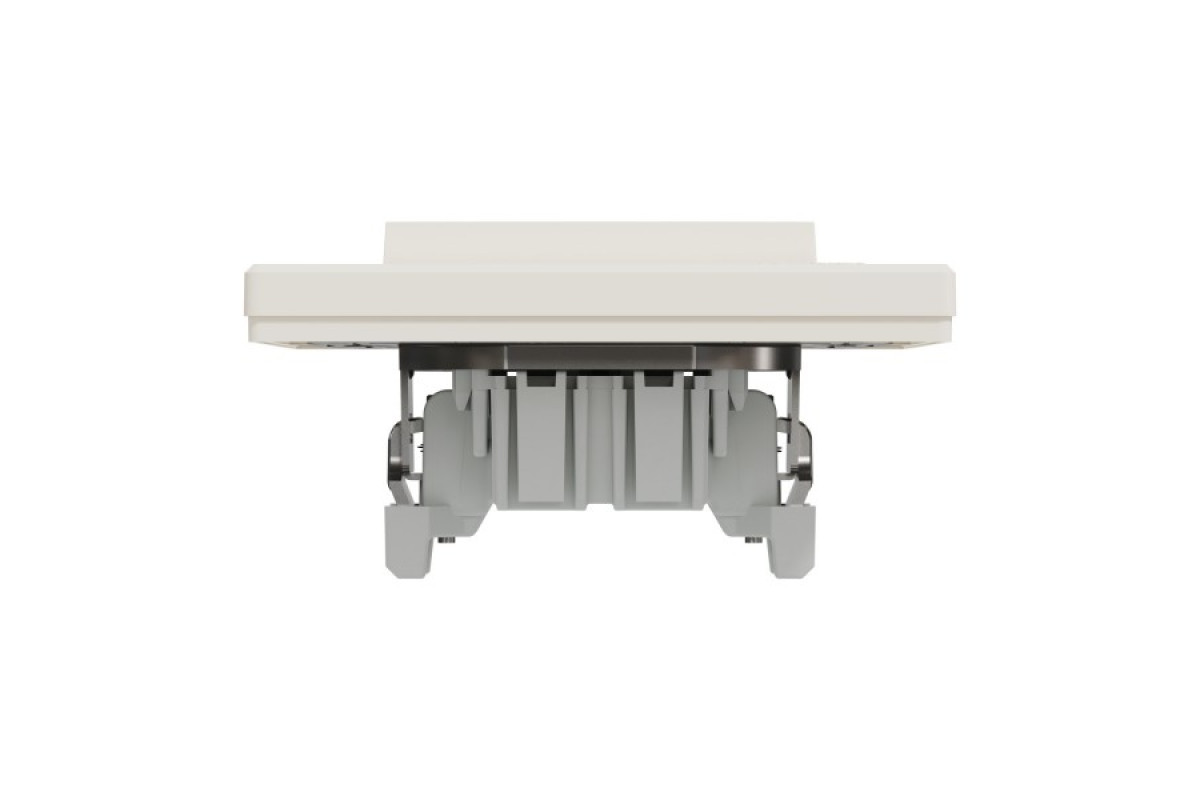 Кнопковий вимикач, Самозажимний, Крем Asfora (EPH0700123)