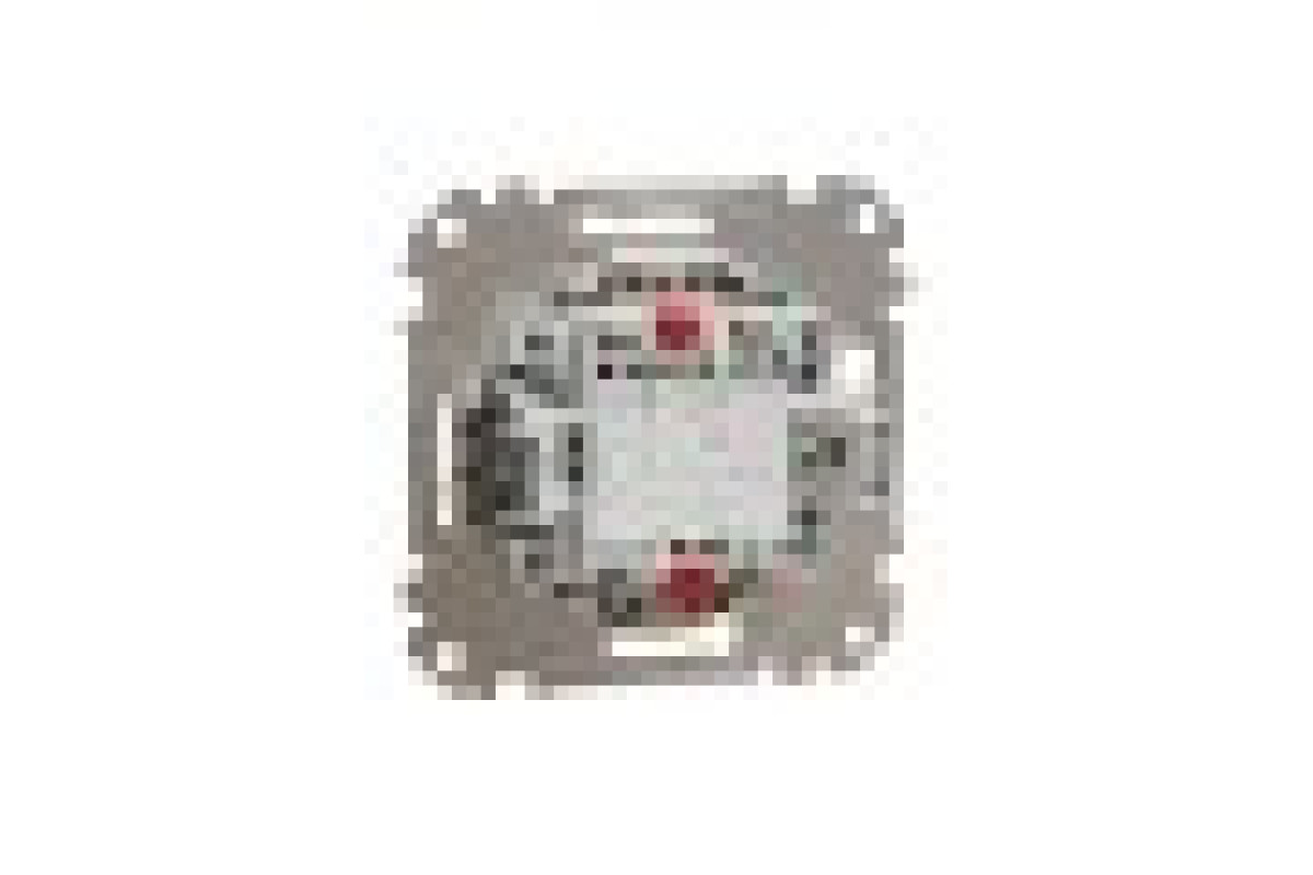 Кнопковий двоклавішний вимикач 10A, бежевий, Sedna Design & Elements (SDD112118)