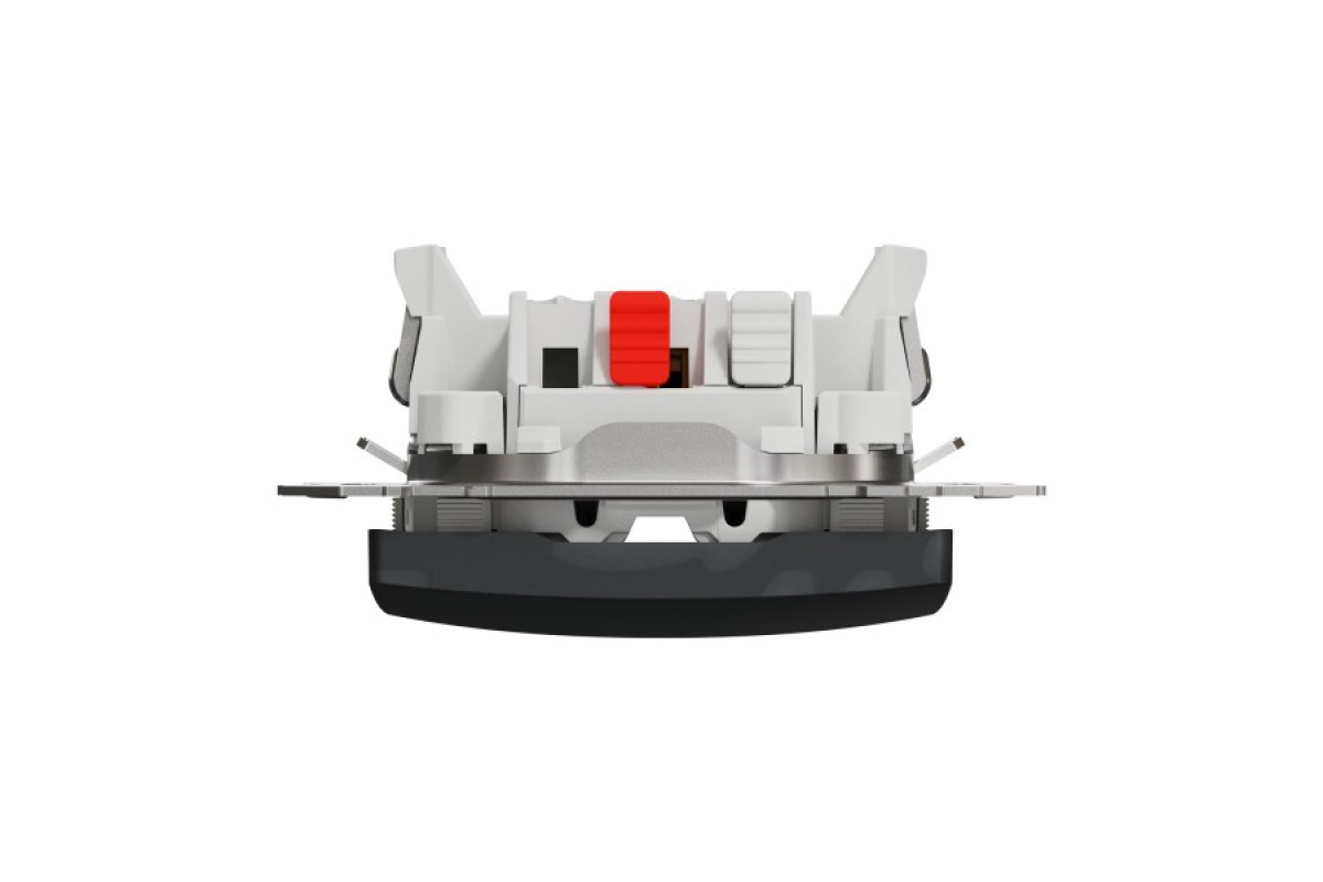 Кнопковий перемикач 10 А, Чорний Sedna Design (SDD114116)