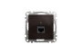 Комп'ютерна розетка RJ45 CAT 5E UTP, Венге Sedna Elements (SDD181451)