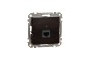 Комп'ютерна розетка RJ45 CAT 5E UTP, Венге Sedna Elements (SDD181451)