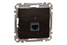 Комп'ютерна розетка RJ45 CAT 5E UTP, Венге Sedna Elements (SDD181451)