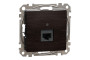 Комп'ютерна розетка RJ45 CAT 5E UTP, Венге Sedna Elements (SDD181451)
