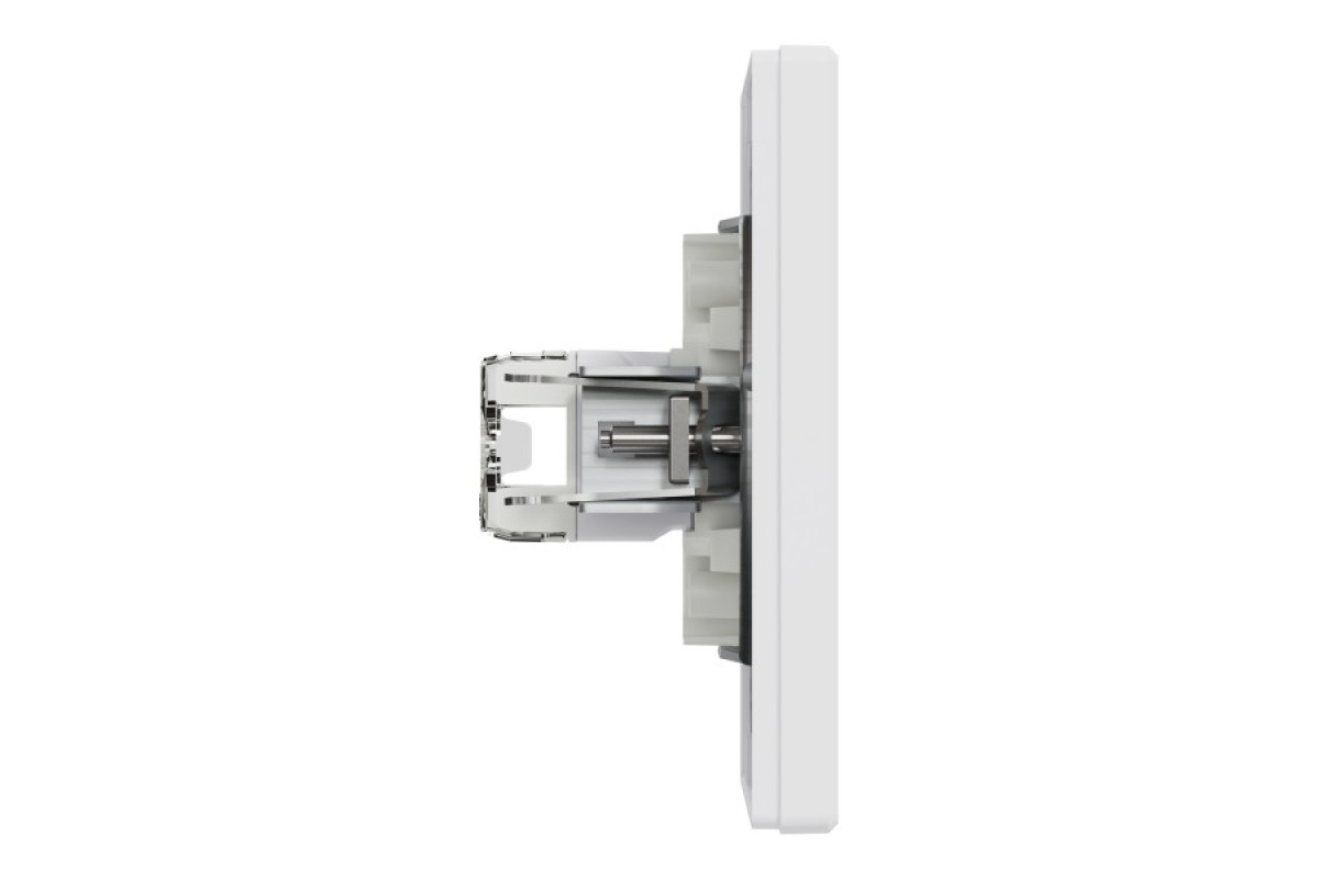 Комп'ютерна Розетка RJ45 UTP категорія 5Е подвійна Біла Asfora (EPH4400121)