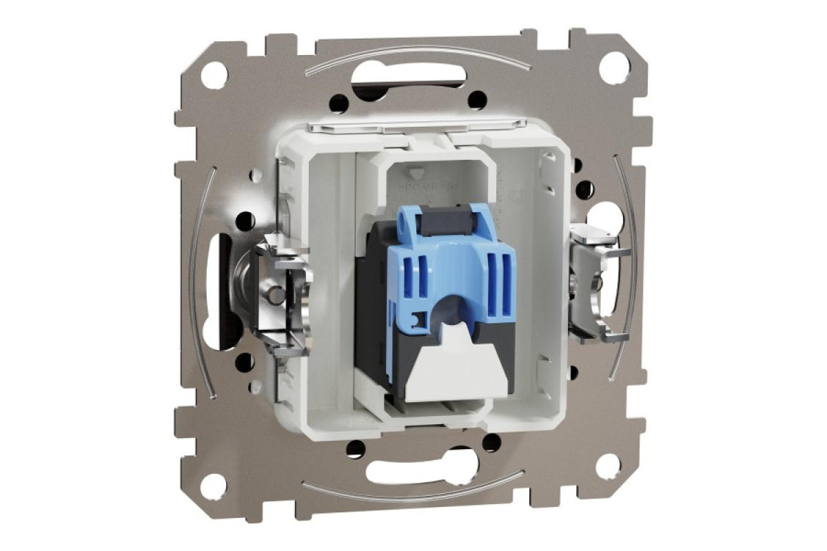 Комп'ютерна розетка, RJ45 CAT6 UTP, Венге, Sedna Elements (SDD181461)