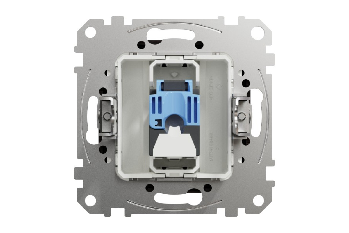 Комп'ютерна розетка, RJ45 CAT6 UTP, Венге, Sedna Elements (SDD181461)