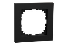Рамка 1 пост Ocean Plastic System M чорна матова (MEG4010-3603)