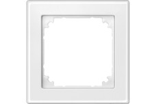 Рамка 1-постова M-Smart SysM полярно-білий стійка до подряпин (462119)