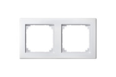 Рамка 2-постова M-Smart SysM полярно-білий стійка до подряпин (462219)