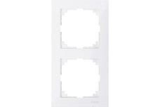 Рамка 2-постова, Полярний білий, M-Pure (MTN4020-3619)