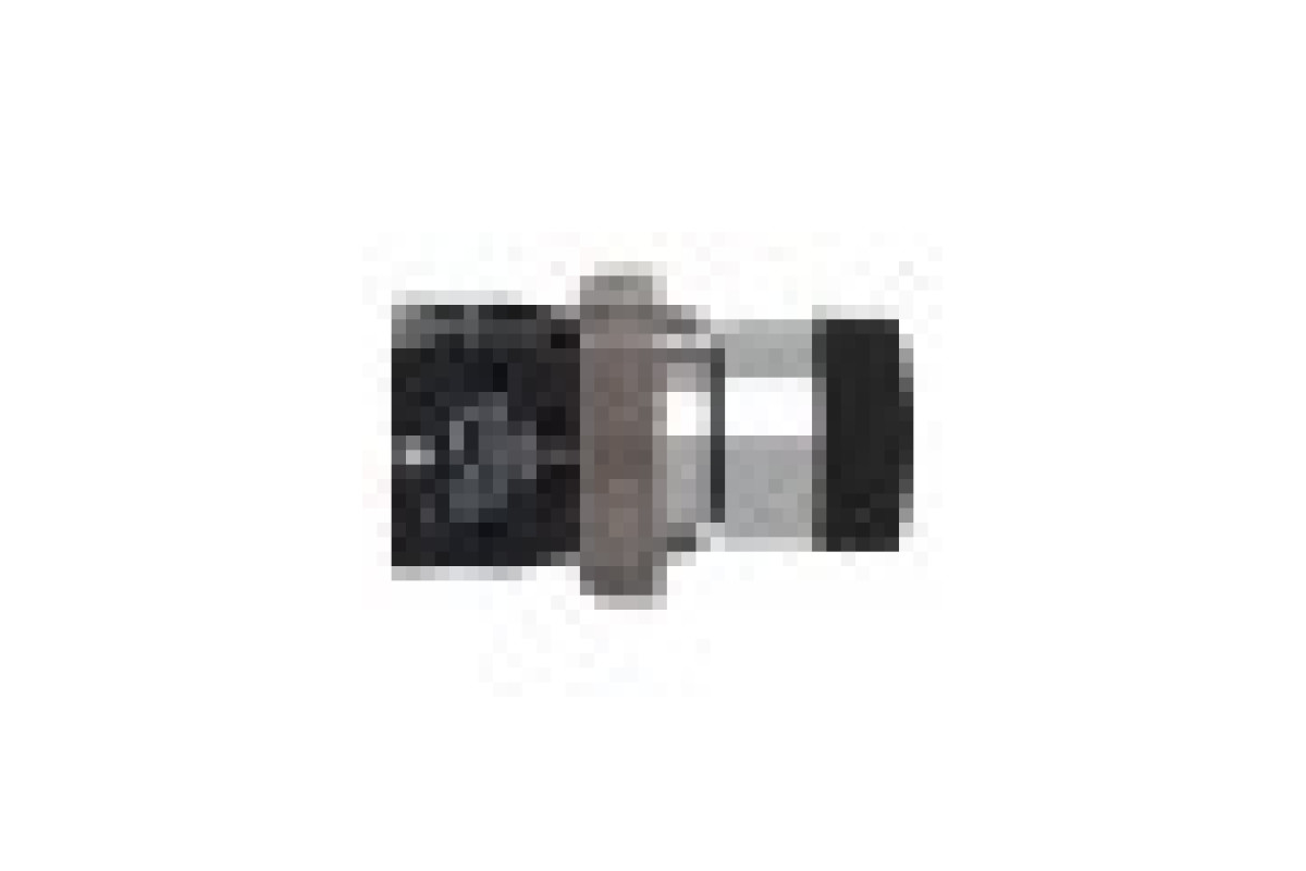 Перемикач, Easy Harmony XB2, металевий, чорний, 22 мм, 3 положення, з фіксацією, 2NO (XB2BD33C)