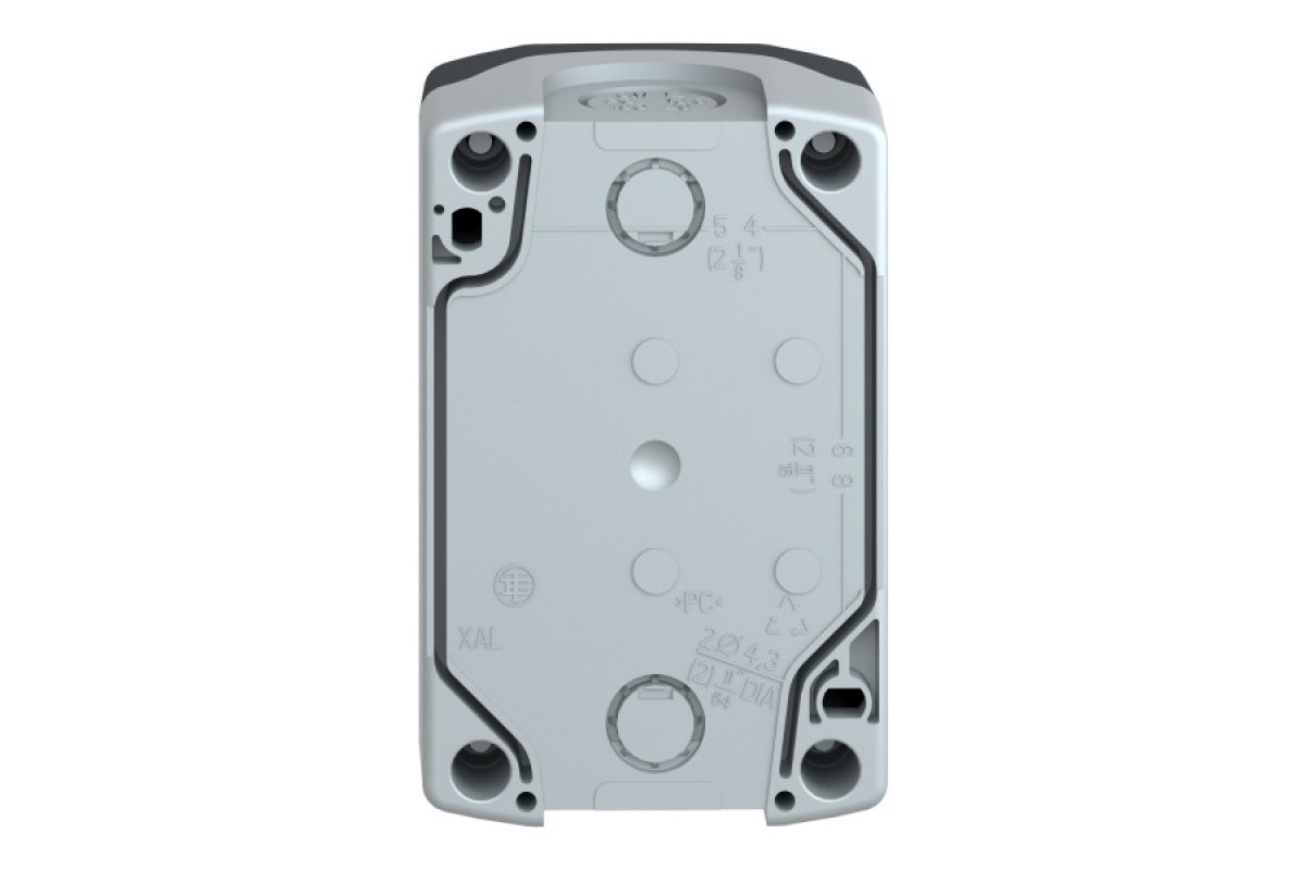 Пустой пост кнопочный с 2 ​​кнопками (XALD02)