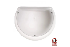 Світильник пластиковий Акуа Півмісяць Опал білий (400-113-114)