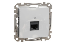 Один роз’єм RJ45 категорія 5E UTP Алюміній Sedna Design (SDD113451)