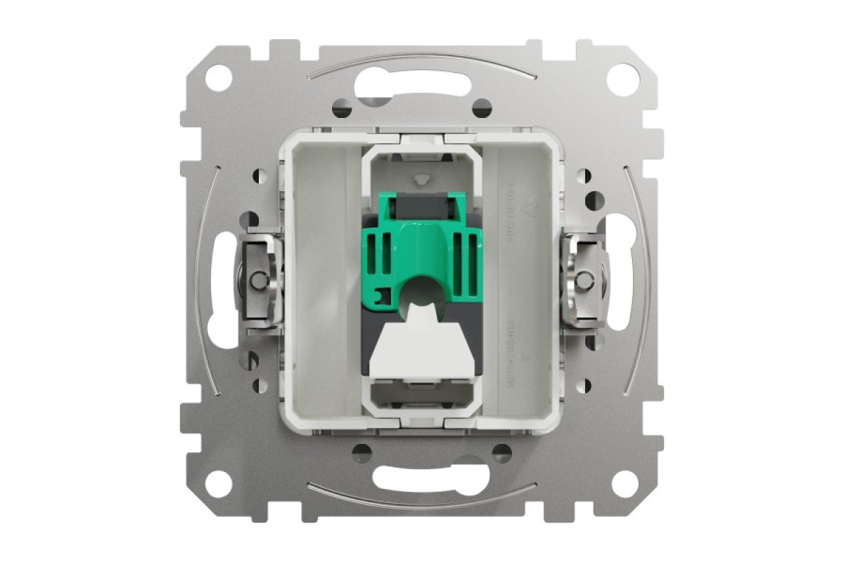 Один роз’єм RJ45 категорія 5E UTP Алюміній Sedna Design (SDD113451)