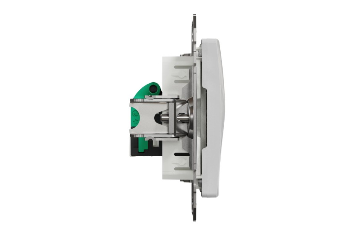 Один роз’єм RJ45 категорія 5E UTP Алюміній Sedna Design (SDD113451)