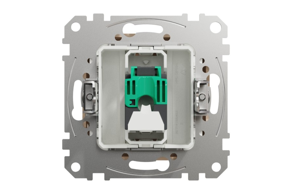 Один роз’єм RJ45 категорія 5E UTP Бежевий Sedna Design (SDD112451)