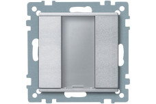 KNX пост керування, 1 кнопка, алюміній, System M (MTN627560)