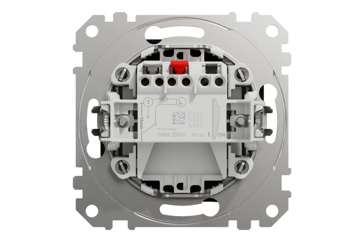 Одноклавішний вимикач Венге Sedna Elements (SDD181101)