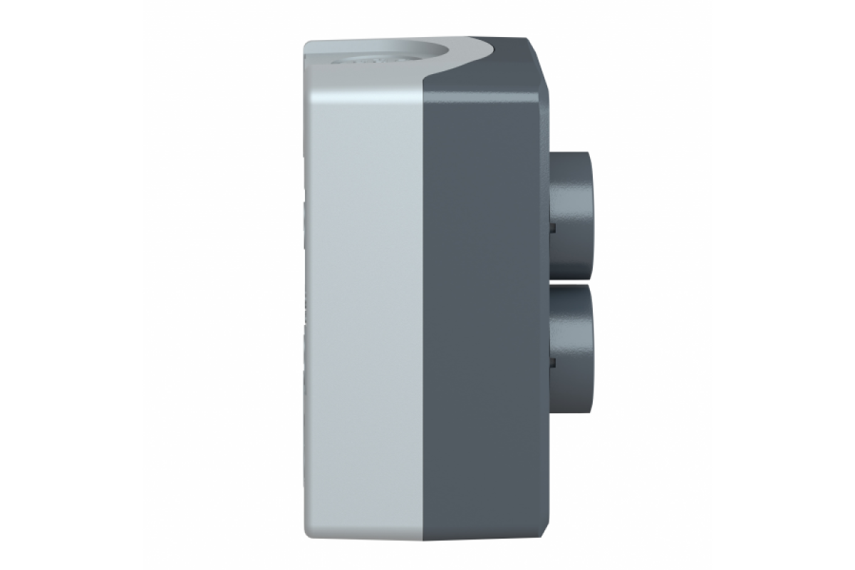 Постовая контрольная коробка с 2 кнопками (XALD214)