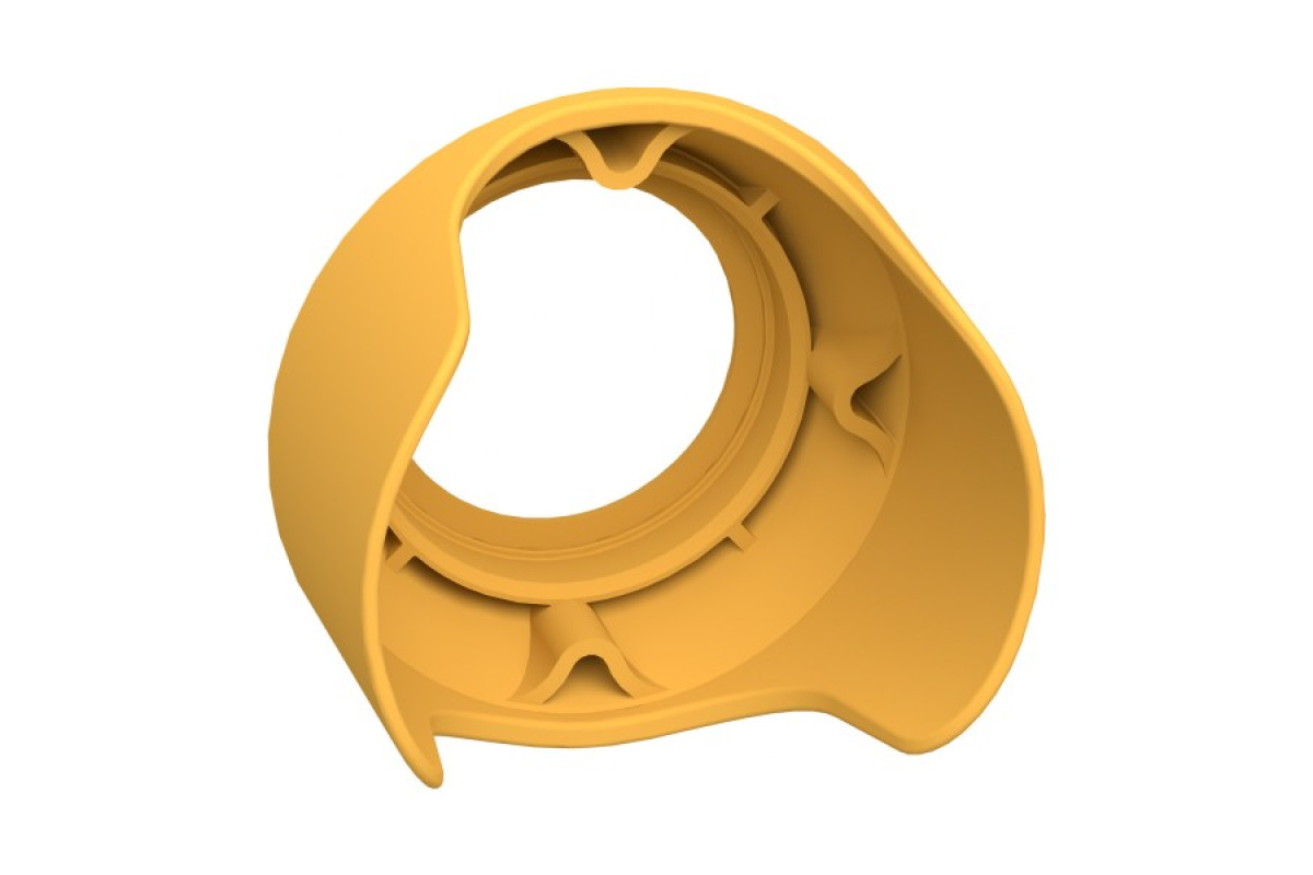 Захист, Easy Harmony XB2, для ключа грибовидної головки 40 мм, жовтий, для блоків 22мм (ZB2BZ1605C)