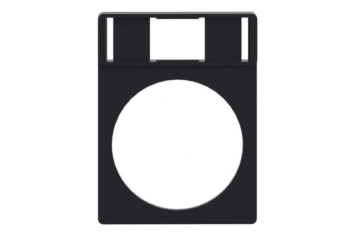 Тримач символів, Easy Harmony XB2, 30x40мм, пластик, без надпису 8x27мм (ZB2BZ32C)