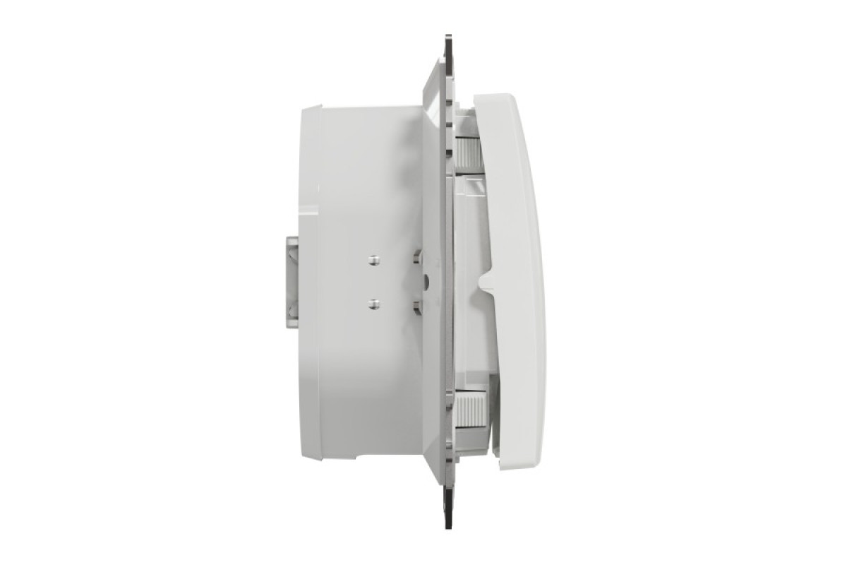 Одноклавішний вимикач, 10АX, IP44, білий, Sedna Design & Elements (SDD211101)