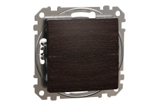 Одноклавішний перемикач 10 АХ, Венге Sedna Elements (SDD181106)