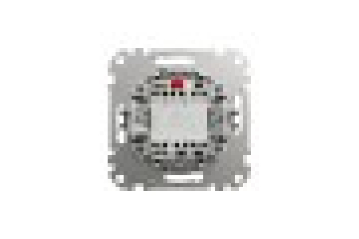 Одноклавішний перемикач з підсвіткою Алюміній Sedna Design (SDD113106L)