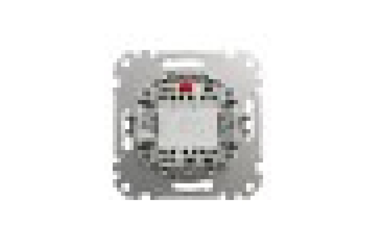 Одноклавішний перемикач з синьою LED підсвіткою 10 АХ Береза Sedna Elements (SDD180106L)