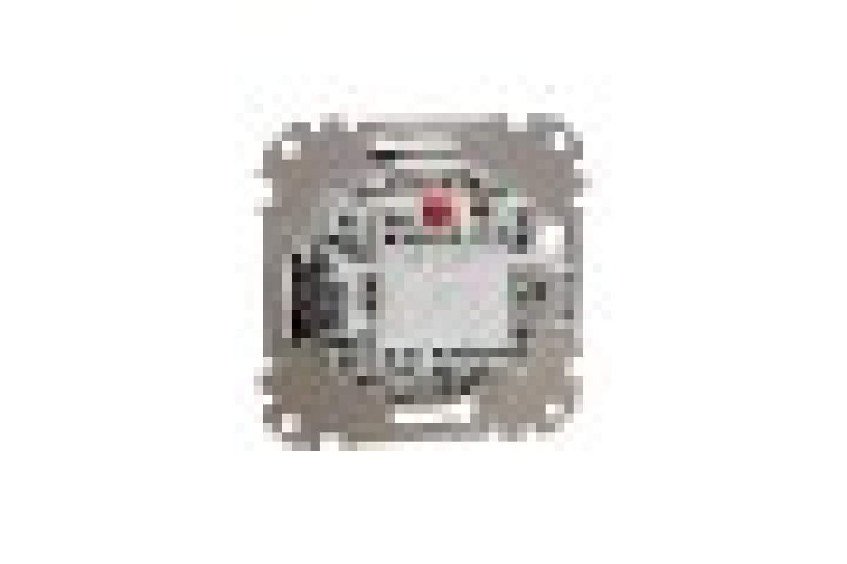 Одноклавішний перемикач з синьою LED підсвіткою 10 АХ Венге Sedna Elements (SDD181106L)