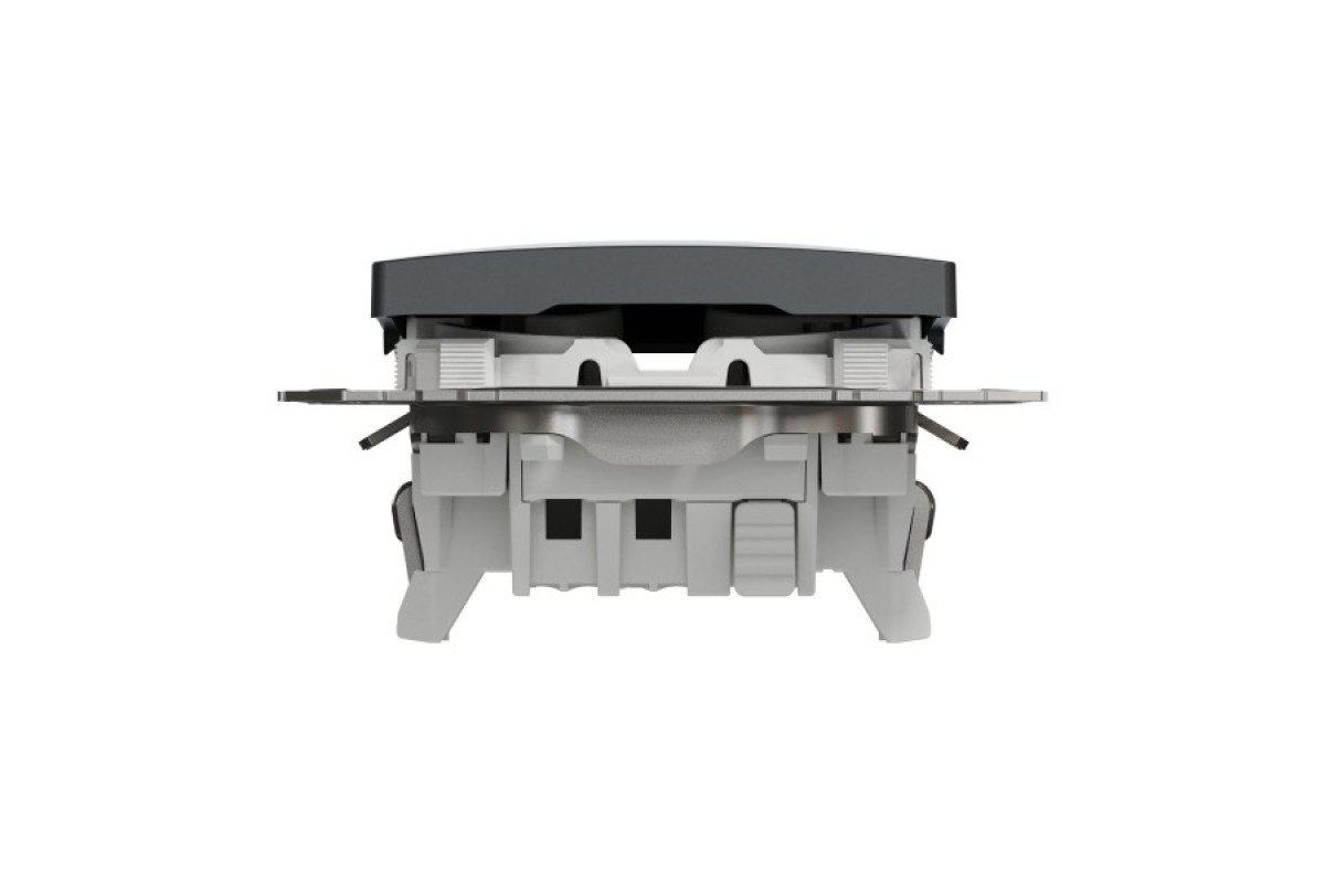 Одноклавішний перемикач Чорний Sedna Design (SDD114106)