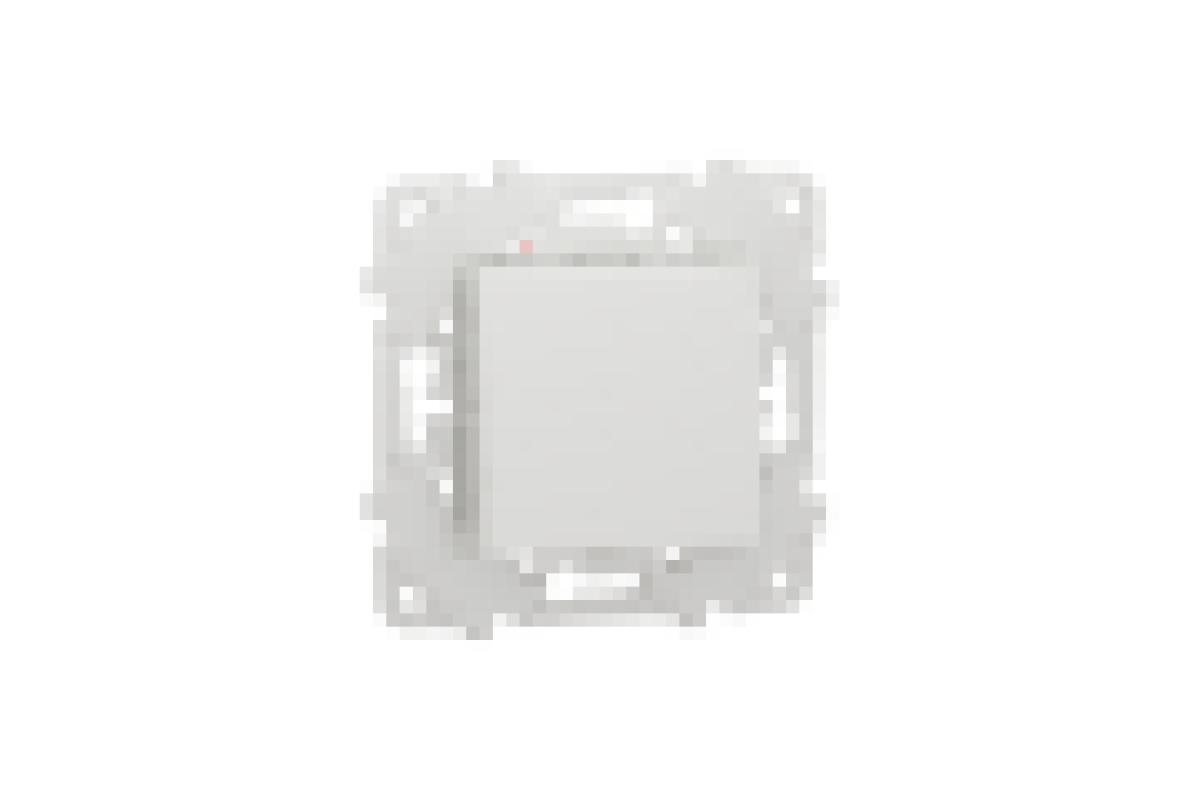 Перемикач 1-клав перехресний сх.7 10А білий (NU520518)