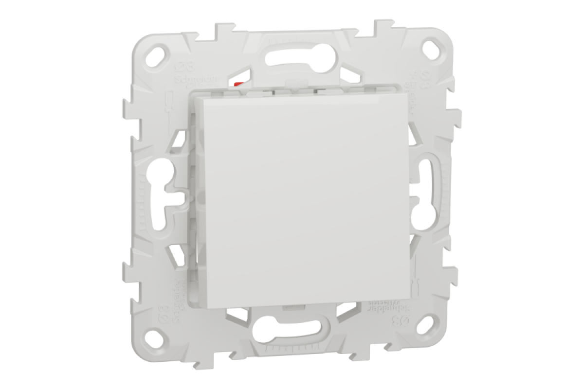 Перемикач 1-клав перехресний сх.7 10А білий (NU520518)