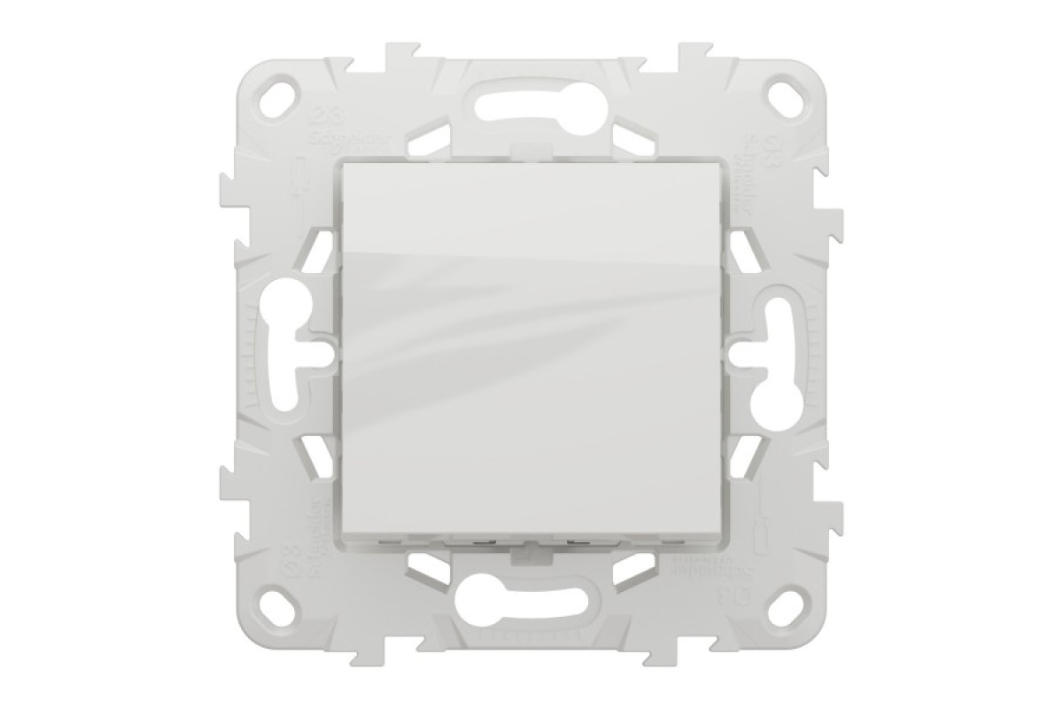 Перемикач 1-клав перехресний сх.7 10А білий (NU520518)