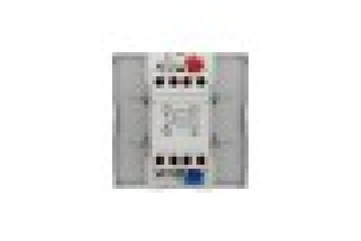 Перемикач 1-клавішний з нейтраллю 10А, 2 модулі алюміній (NU320330S)