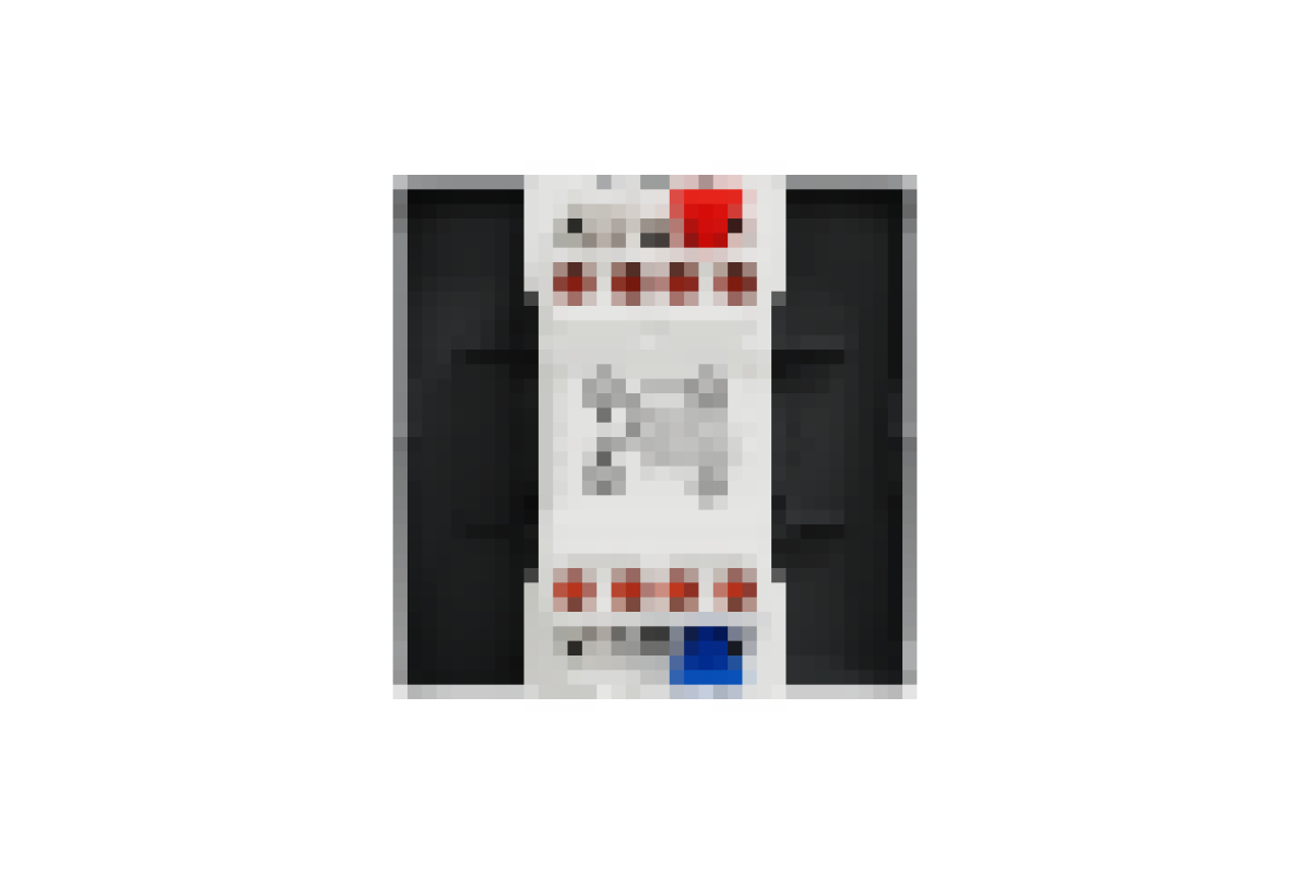 Перемикач 1-клавішний з нейтраллю 10А, 2 модулі антрацит (NU320354S)