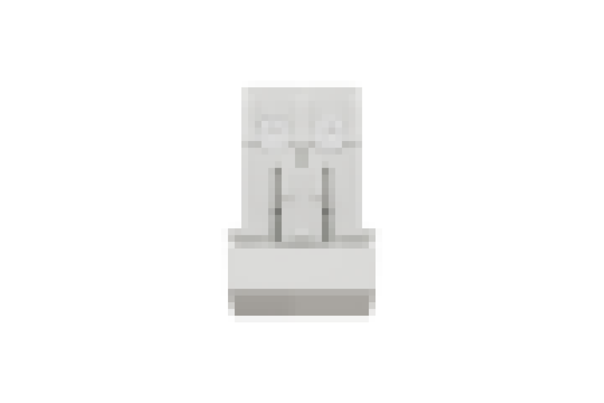 Переключатель 1-клавишный с нейтралью 10А, 2 модуля антрацита (NU316118)