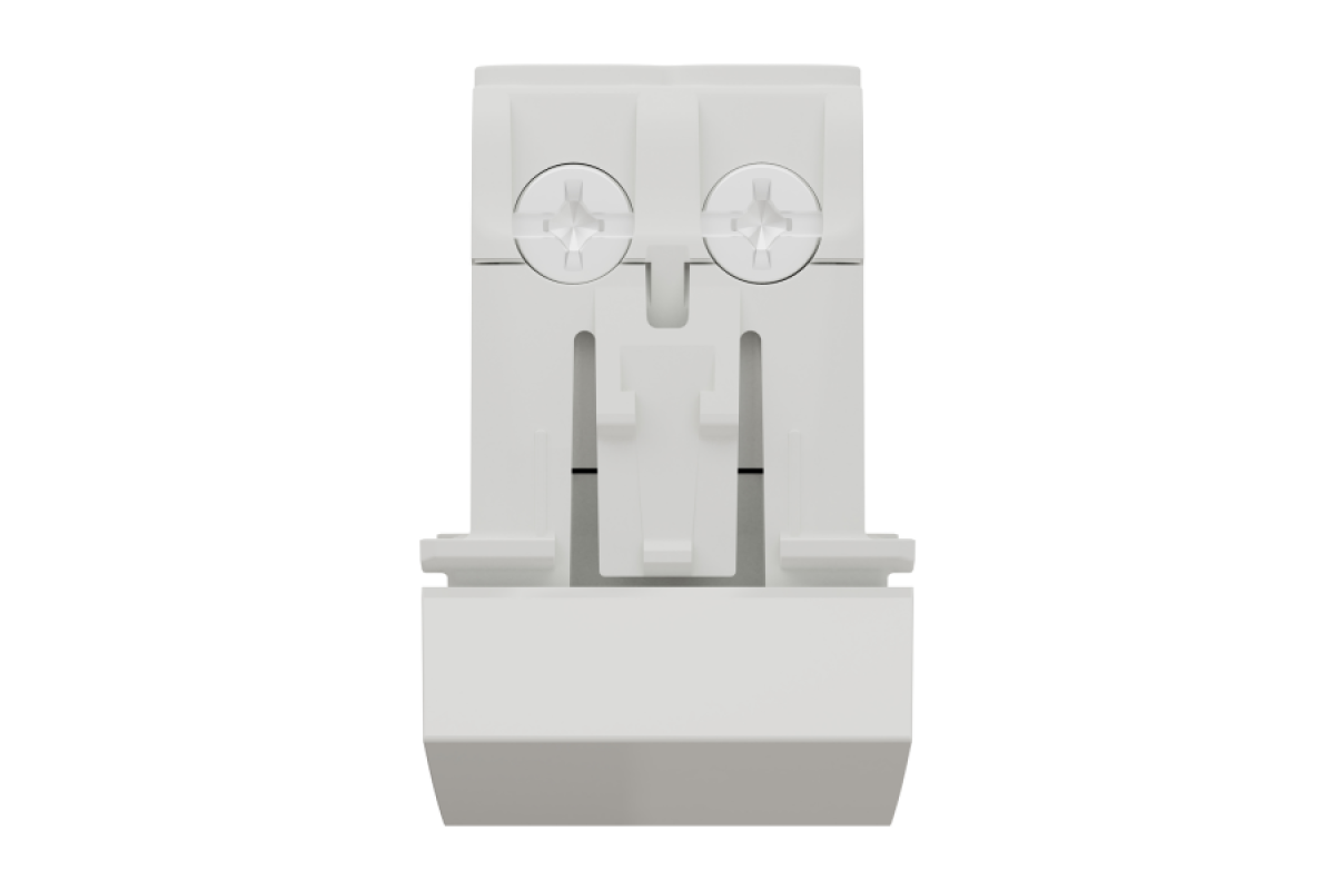 Переключатель 1-клавишный с нейтралью 10А, 2 модуля антрацита (NU316118)