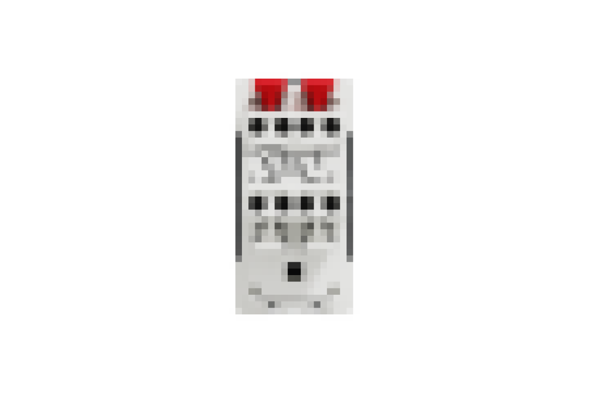 Перемикач 1-клавішний перехресний схема 7, 10А, 1 модуль антрацит (NU310554)