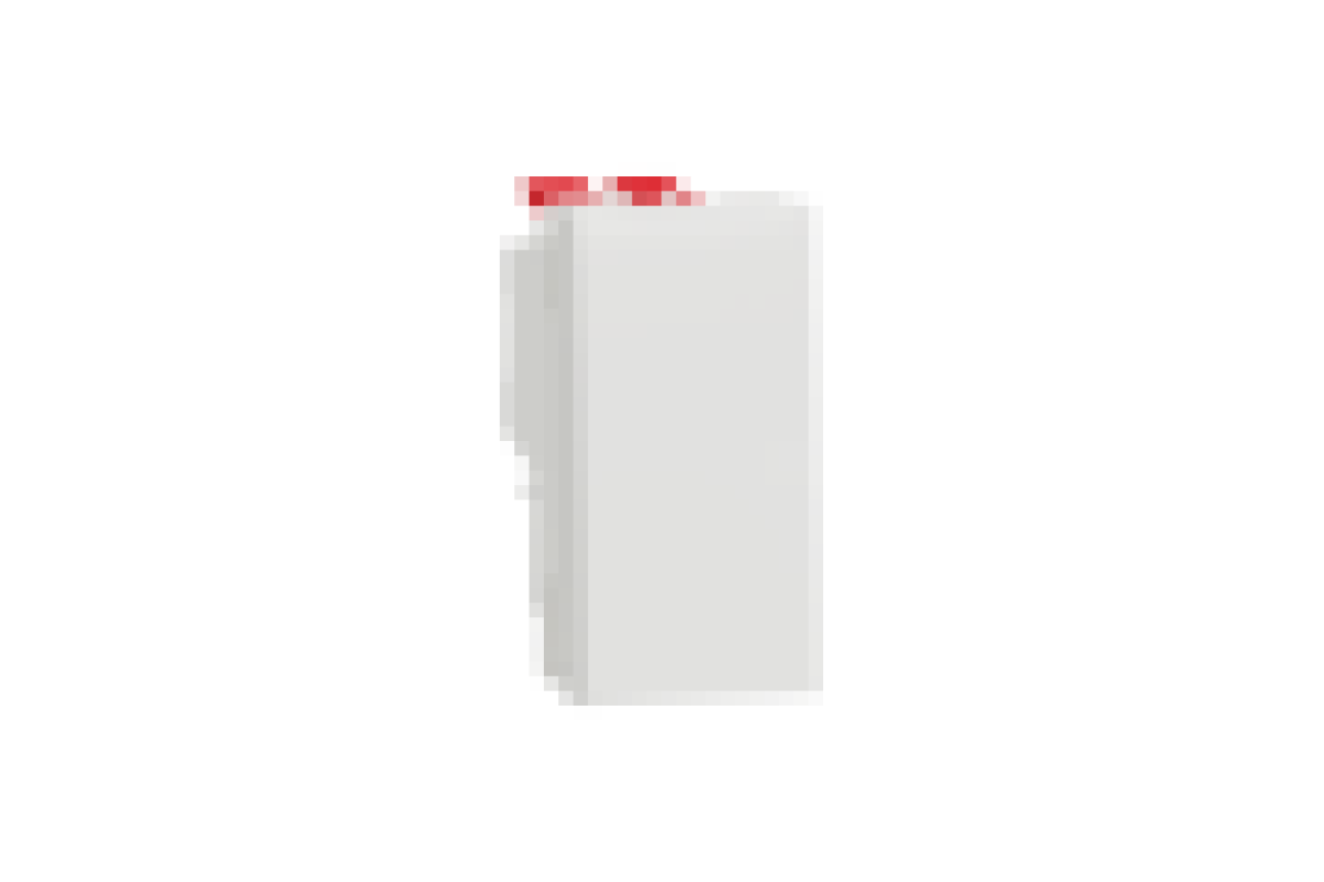 Перемикач 1-клавішний перехресний схема 7, 10А, 1 модуль білий (NU310518)