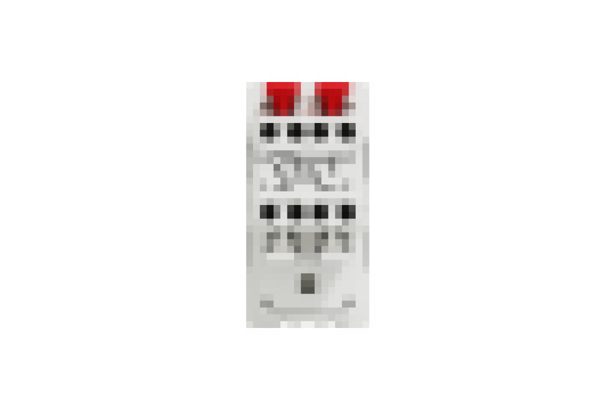 Перемикач 1-клавішний перехресний схема 7, 10А, 1 модуль білий (NU310518)