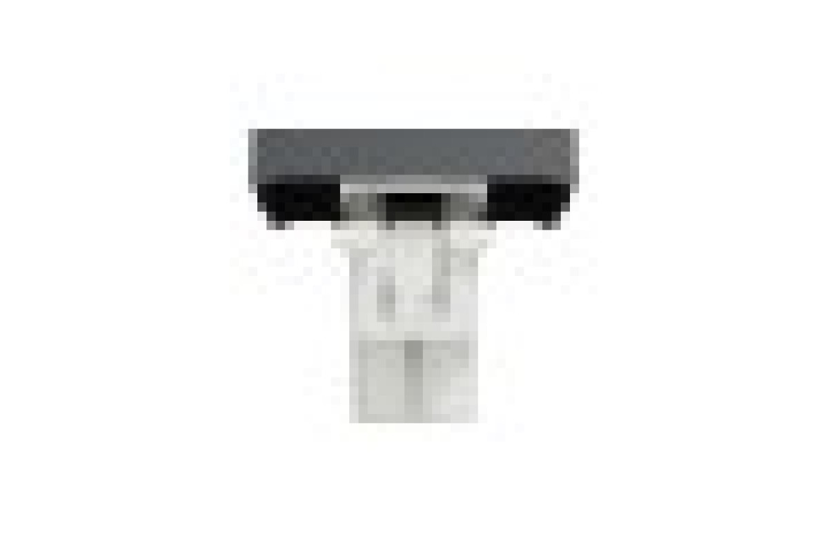 Перемикач 1-клавішний перехресний схема 7, 10А, 2 модулі антрацит (NU320554)