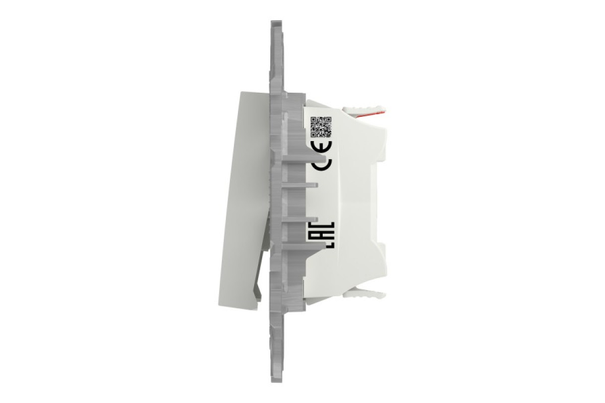 Перемикач 1-клавішний сх.6 10А білий (NU520318)