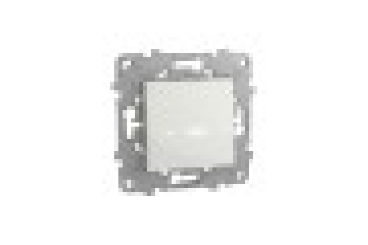 Перемикач 1-клавішний сх.6 10А білий (NU520318)