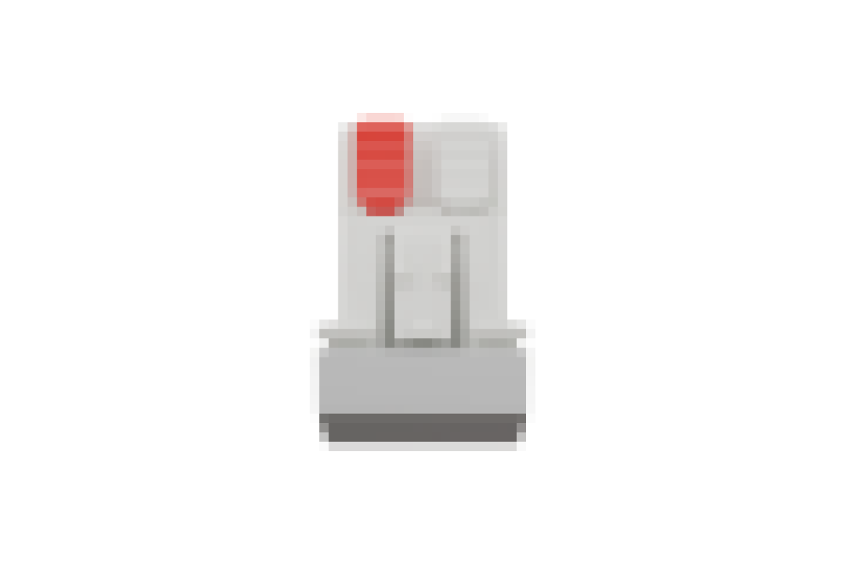 Перемикач 1-клавішний схема 6, 10А, 1 модуль алюміній (NU310330)