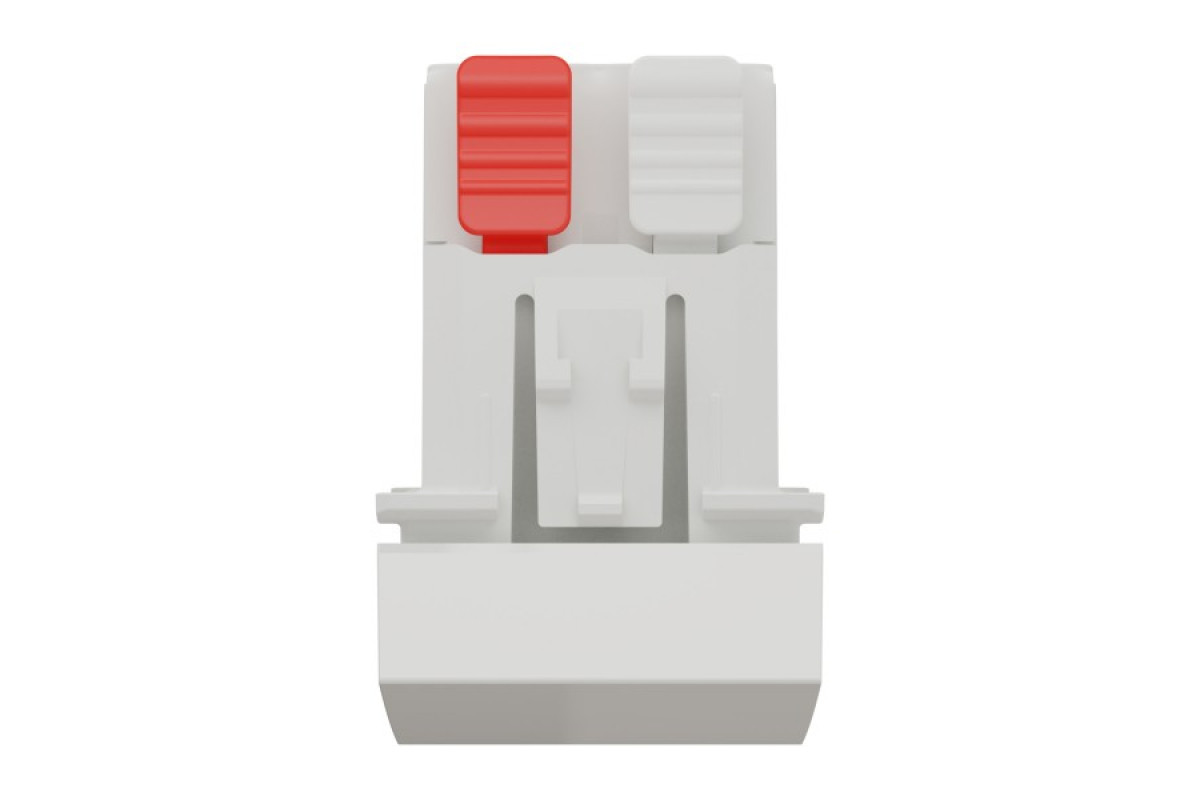 Перемикач 1-клавішний схема 6, 10А, 1 модуль білий (NU310318)